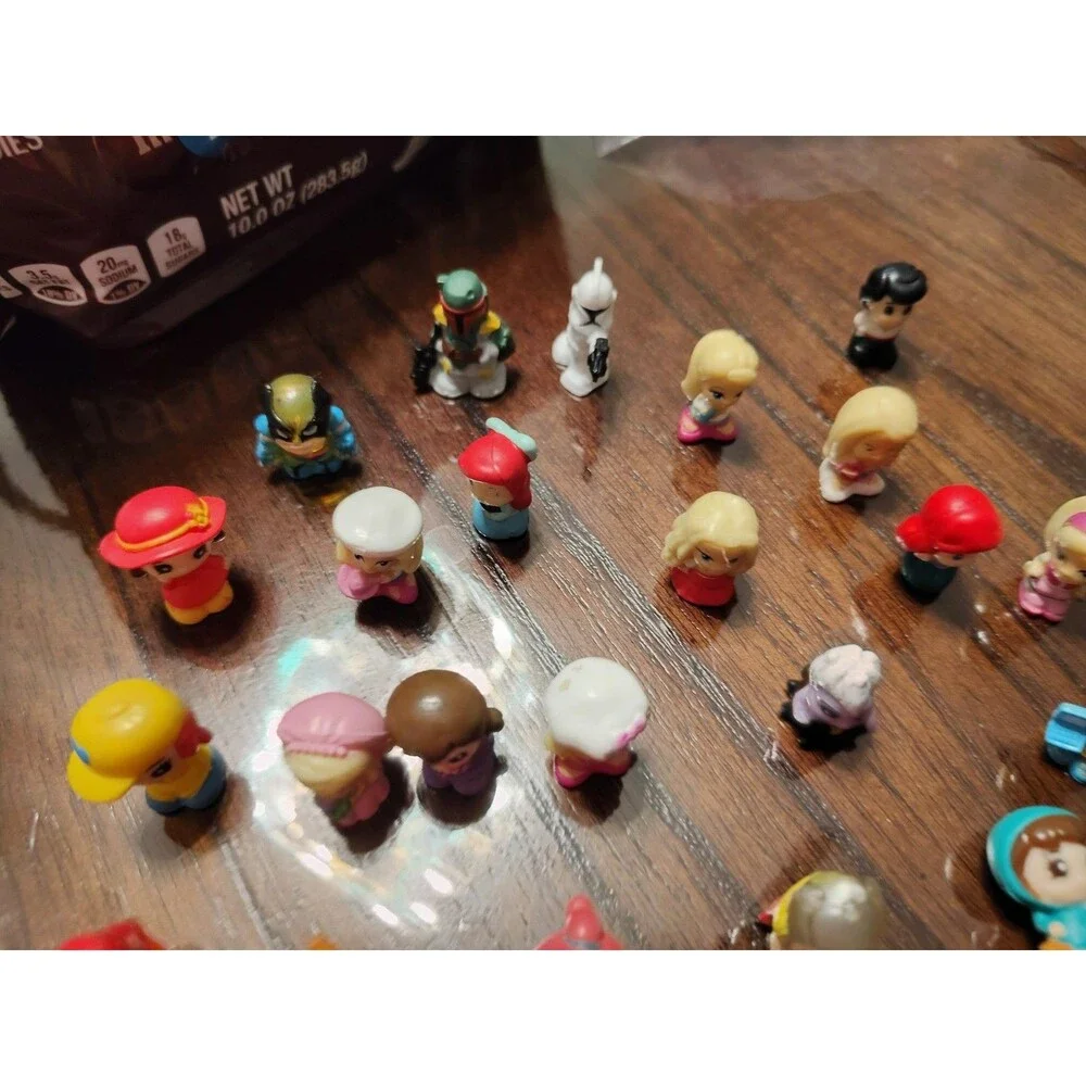 Lot Of Over 70 Mini Assorted Cars Animals Babies People And More